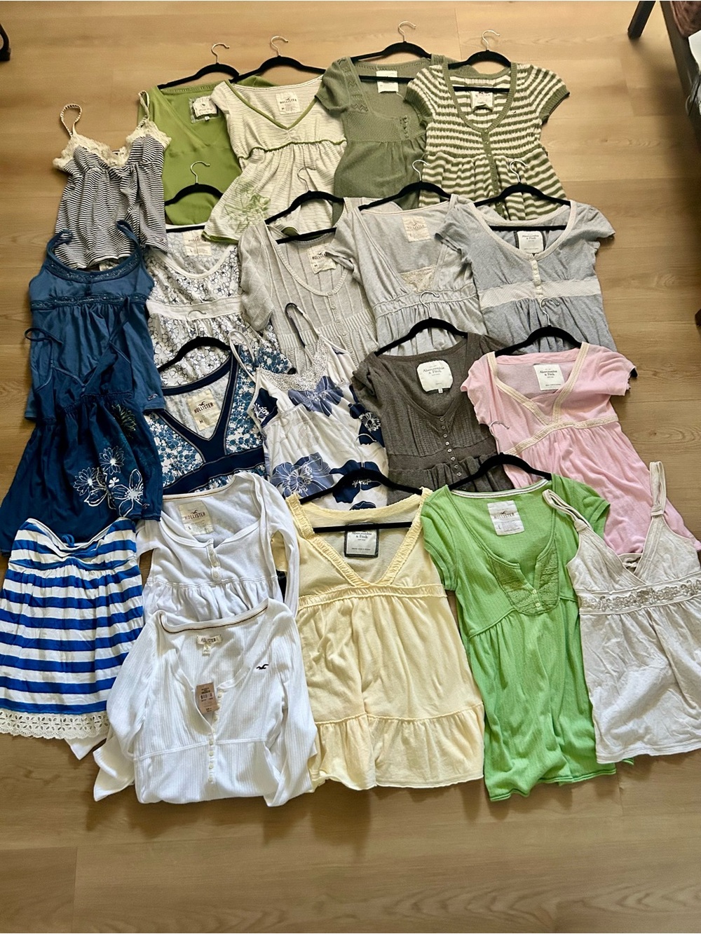 My Hollister & Abercrombie and Fitch Babydoll Tops for TRADE only!